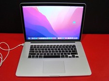 Apple MacBook Pro 15" A1398 Monterey V12.7.6 Quad-Core i7 2.5Ghz 16GB RAM 500GB