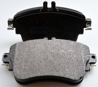 Vorderachse Denckermann B111315 Bremsbelagsatz, Scheibenbremse FüR MERCEDES-BENZ