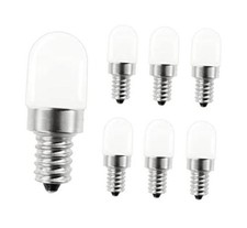 6-Pack LED c7 s6 1.5w Night Light Bulbs 2700K 15 Watt Light Bulbs Warm White