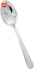 18/0 Stainless Steel Dinner Spoons, Set of 12, Windsor Pattern,Silver