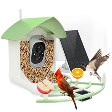Bird Feeder with Camera,Smart AI Birds Breed Recognition,Birds Motion Detecti...