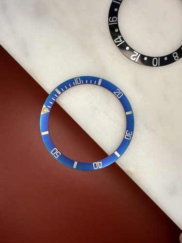 Original Rolex Submariner 16803 16613 16610 azul verdoso desvanecido tritio - Imagen 1 de 5