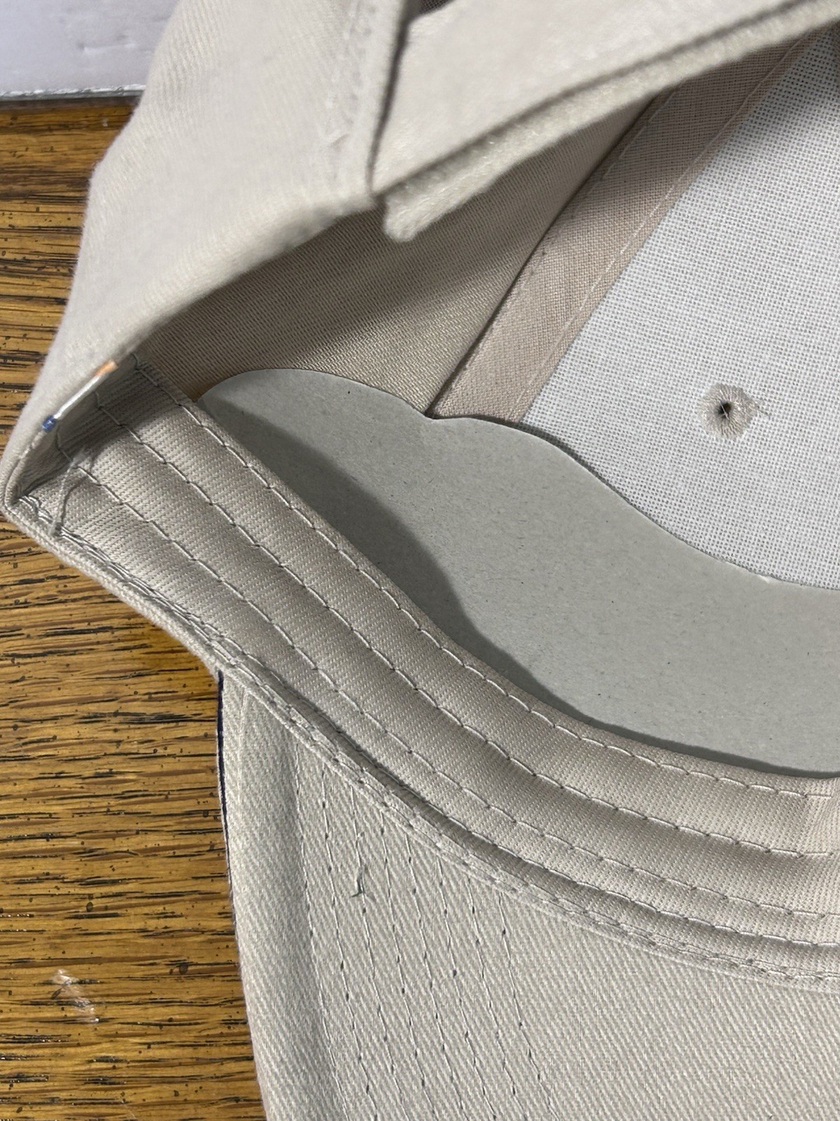 Authentic Peterbilt Hat Cap Strapback Tan Beige A… - image 10