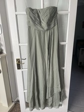 Women’s Coast Thyme Green Allure Maxi Dress Size 14 (Missing Belt) BNWT