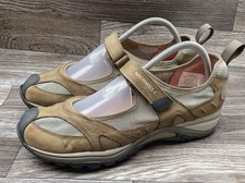 Merrell Siren MJ Dusty Olive Womens Size 9.5 Walking Shoes Mary Jane Leather