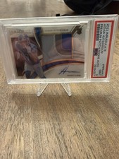 2022 Immaculate Collegiate Aidan Hutchinson Patch Auto On Card /13 9.5 10 Auto