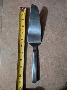 Update Stainless Steel Pie Server 11'' finger grip handle Korea 