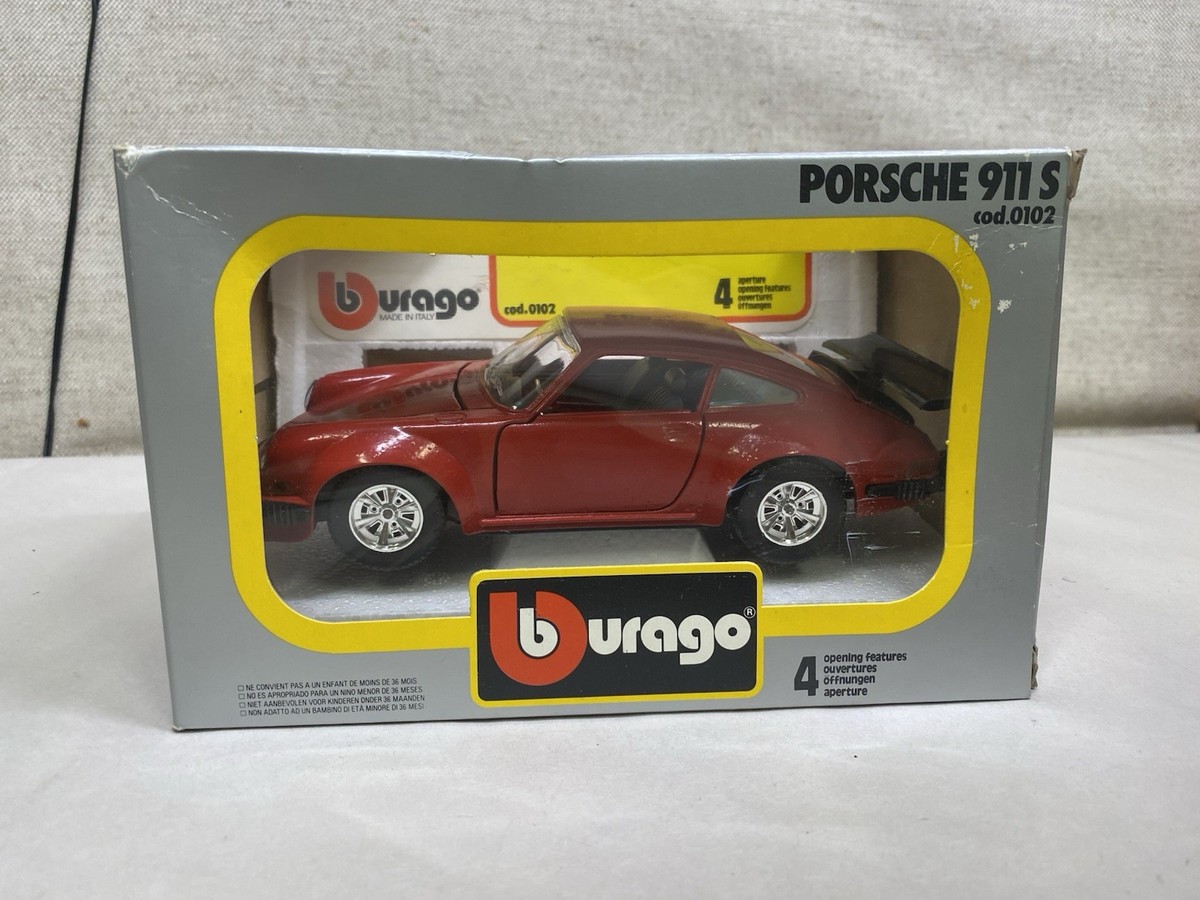 Bburago Burago Porsche 911 S cod . 0102 scala 1:24 sehr selten | eBay