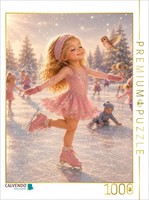 Calvendo Puzzle Winterzauber Auf Kufen | 1000 Teile Lege-GrößE 64X48Cm Foto-Puzz
