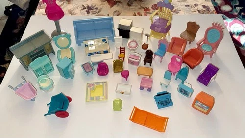 Vintage Antique Lot Of Barbie Doll Furniture #86