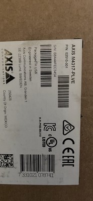 AXIS M4317-PLVE 6 Megapixel Outdoor Network Camera - DOME | 02510-001