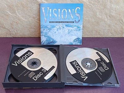 1992 Limited Edition 4 CD Set VISIONS The Best of the TV & Film Themes Music