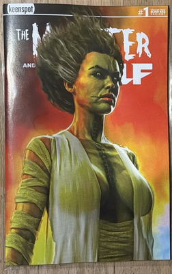 #ad The Monster and the Wolf #1 Variant NM A12 $3.99