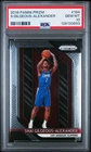 2018 PANINI PRIZM #184 SHAI GILGEOUS-ALEXANDER ROOKIE RC PSA 10