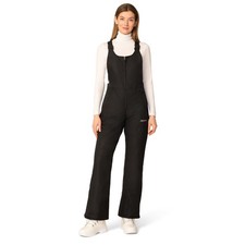 Arctix Women's Essential Insulated Bib Overalls, Black, 1X/31" Inseam, Black