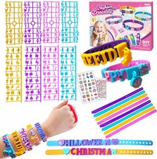 Friendship Bracelet Making Kit for Girls Ages 5-12, DIY Jewelry Art Craft Toys