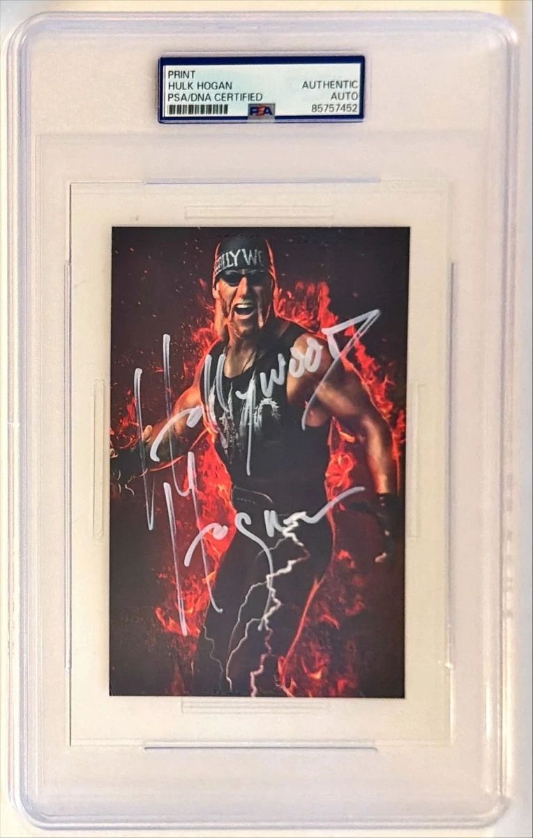 Hulk Hogan Wrestling Original Autographed Items | eBay