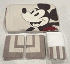 The Disney Store Vintage Mickey Mouse Duvet Set- Size Full