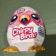 NEW Zuru Pets Alive Chirpy Birds Interactive Speaking Pet Plush Toy Collectibles