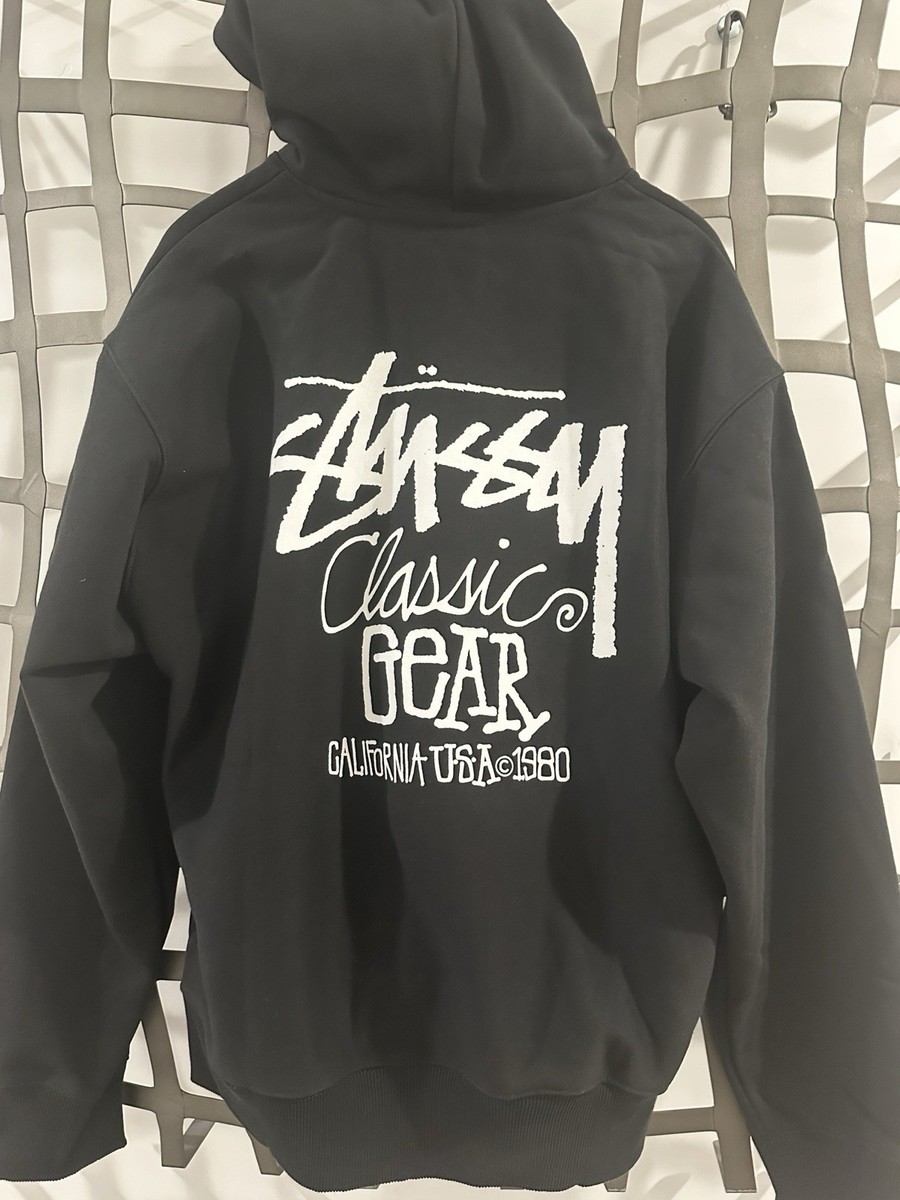 Stussy X Classic Gear World Tour Hoodie Mens Hooded