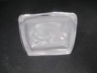 Cristal D'Arques France Crystal Cat with Frosted Base Paperweight Figurine — photo 7