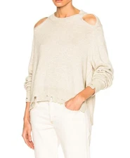 Isabel Marant Étoile Kelia Sweater PU0561-17A046E Light Grey FR40 NWT