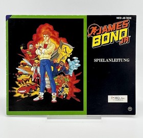 James Bond JR mit Anleitung - Nintendo NES Spiel Modul PAL mit original Schuber