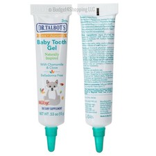 Dr Talbot's Baby Tooth Gel with Chamomile Clove for 3-24M, 0.53 oz, Exp 10/26