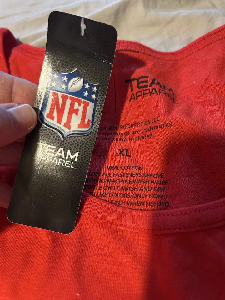 Camiseta sin mangas Kansas City Chiefs para hombre talla XL nueva con etiquetas Foto 3 de 4