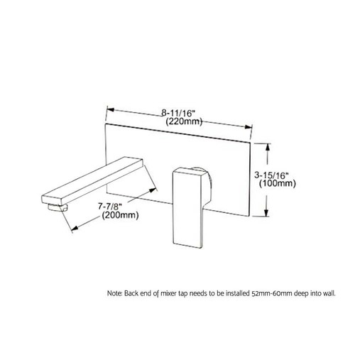 Cefito Bathroom Basin Mixer Tap Separate Faucet Vanity Laundry Chrome - Picture 2 of 7