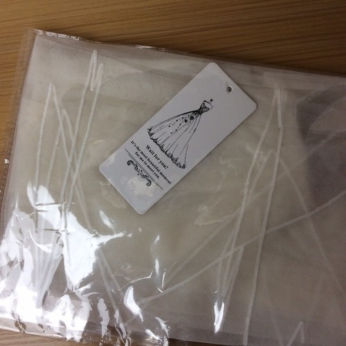 Elfenbein Hochzeit Brautschleier Satinkante mit Kamm Ellenbogen Elegant Kathedrale USA-NEU - Bild 12 von 12