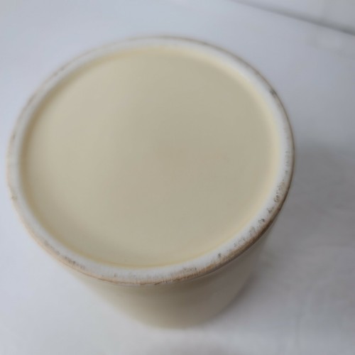Vtg Ironstone Tuxford & Tebbutt Stilton Cheese Storage Container w Lid 5 x 3.5" - Picture 8 of 8