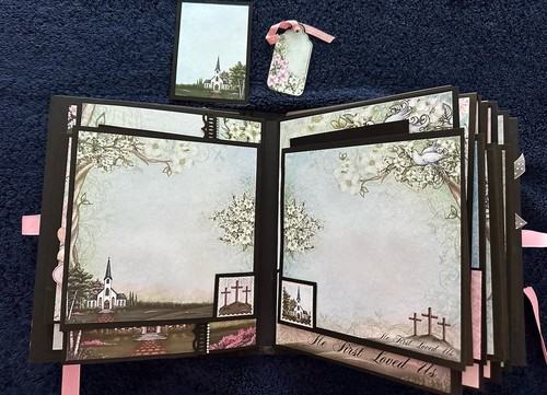 Handmade Album Using Heartfelt Creations Flowering Dogwood - Picture 6 of 19