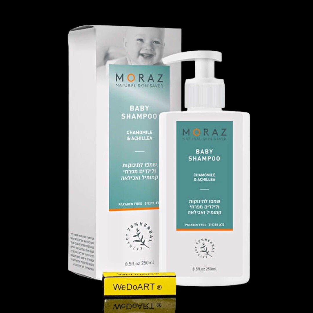 MORAZ - Natural shampoo for babies and children 250 ml