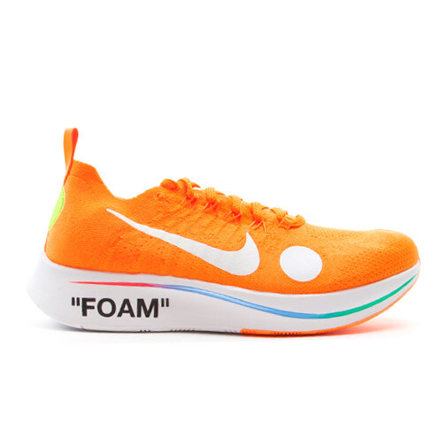 Nike menor x бело оранжевый