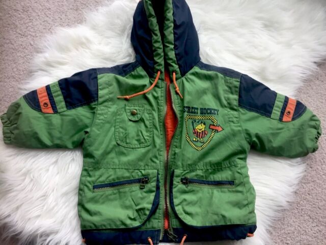 Green Spring/Fall Jacket Street Hockey Size 86 Cm Boys ( 2-3 Years) Green Spring/Fall Jacket Street Hockey Size 86 Cm Boys ( 2-3 Years)