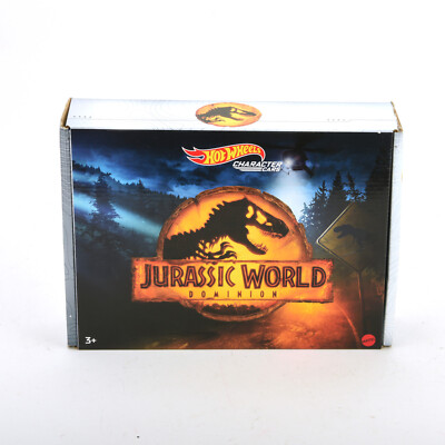 Mattel Hot Wheels Jurassic World Dominion Toy Character Cars Gift 5-Pack 1:64