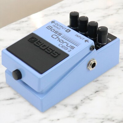 Near MINT ]Boss CEB-3 Bass Chorus Effects Pedals Used from