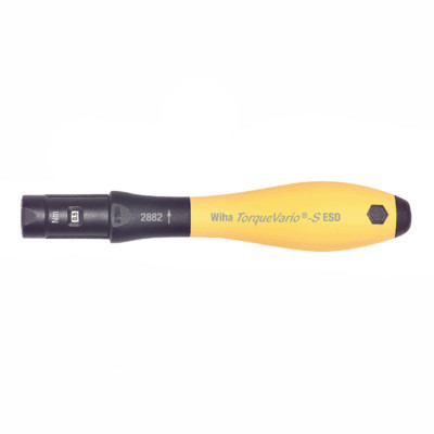 Wiha 28524 ESD Safe Adjustable TorqueVario-S with Clear Window Scale