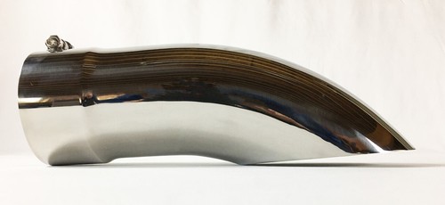 Diesel Exhaust Tip 5.00" X 16.00" Long 5.00" Inlet W516-5-TD-SS Bolt On Turndow