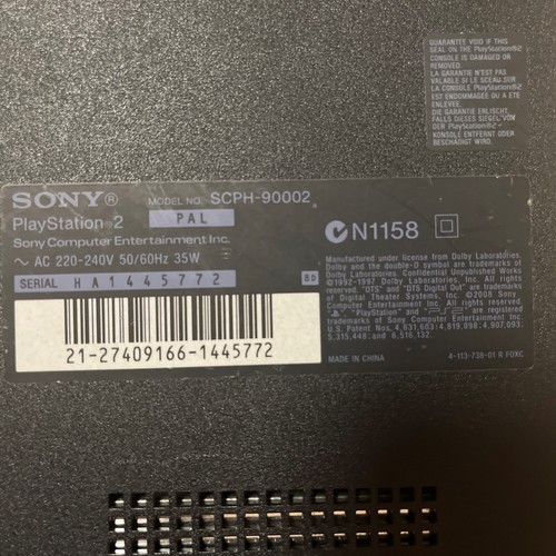 PS2 Slim PlayStation 2 Console Games (x5) Controllers (x2) Memory Card (x2) - Picture 7 of 12