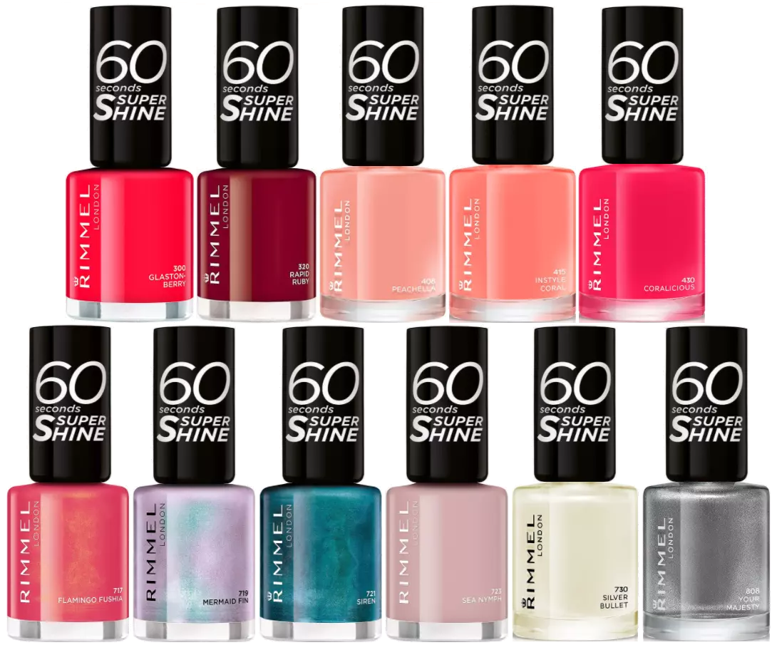 Rimmel on sale nail polish