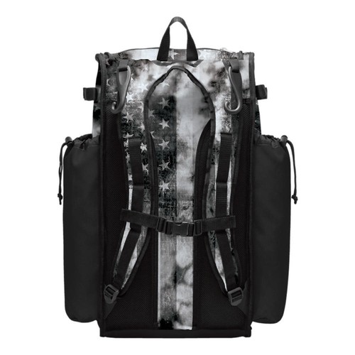 Boombah Superpack Baseball/Softball Rucksack - Schlägertasche - USA Old Glory Black Ops - Bild 11 von 12