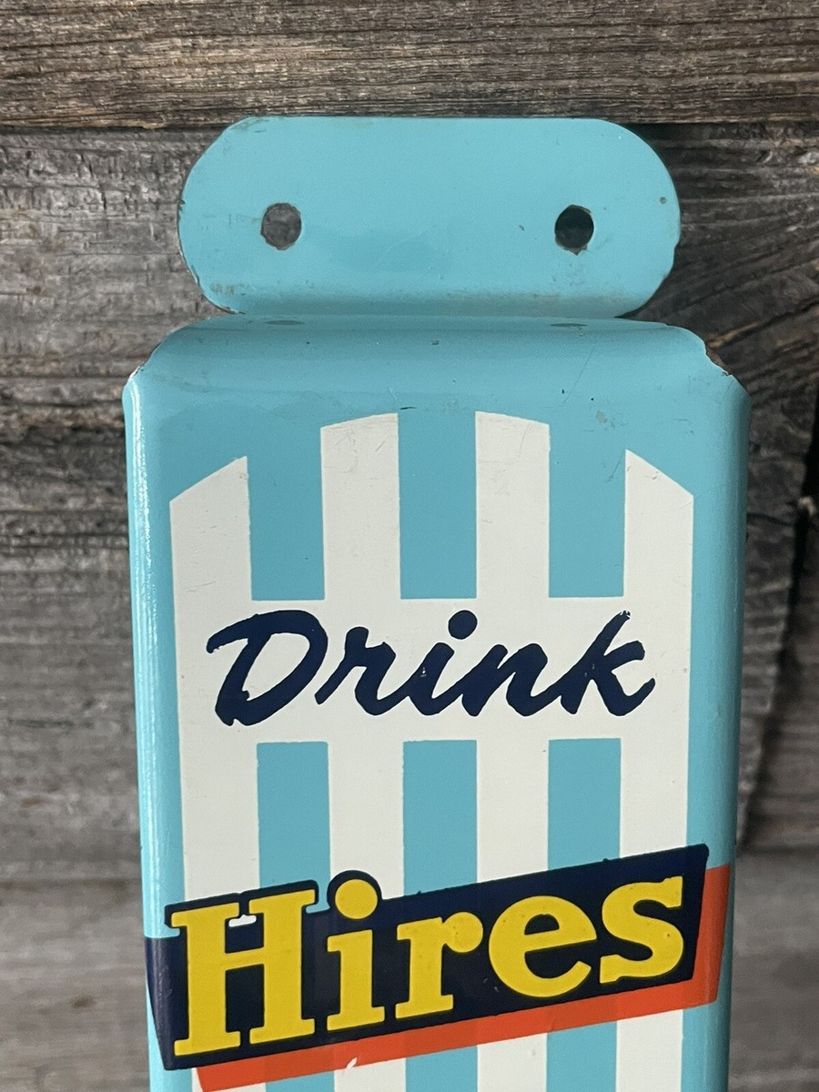 Vintage Hires Root Beer Advertising Sign Door Push | eBay