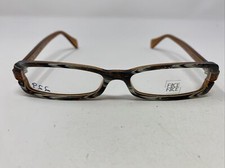 Face a Face Eyeglasses Frame France MODEM COL.419 59-15 Gray/Brown Full Rim 2608