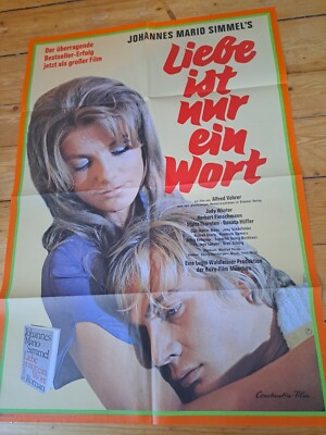Liebe ist nur ein Wort - Judy Winter - Herbert Fleischmann - DIN A1 - guter Z.
