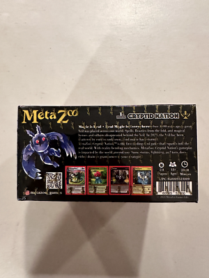 Zoo Cryptid Nation 英語版 第1版 未開封 1BOX Amazon.com: Cryptid Nation 1st Edition MetaZoo TCG Booster