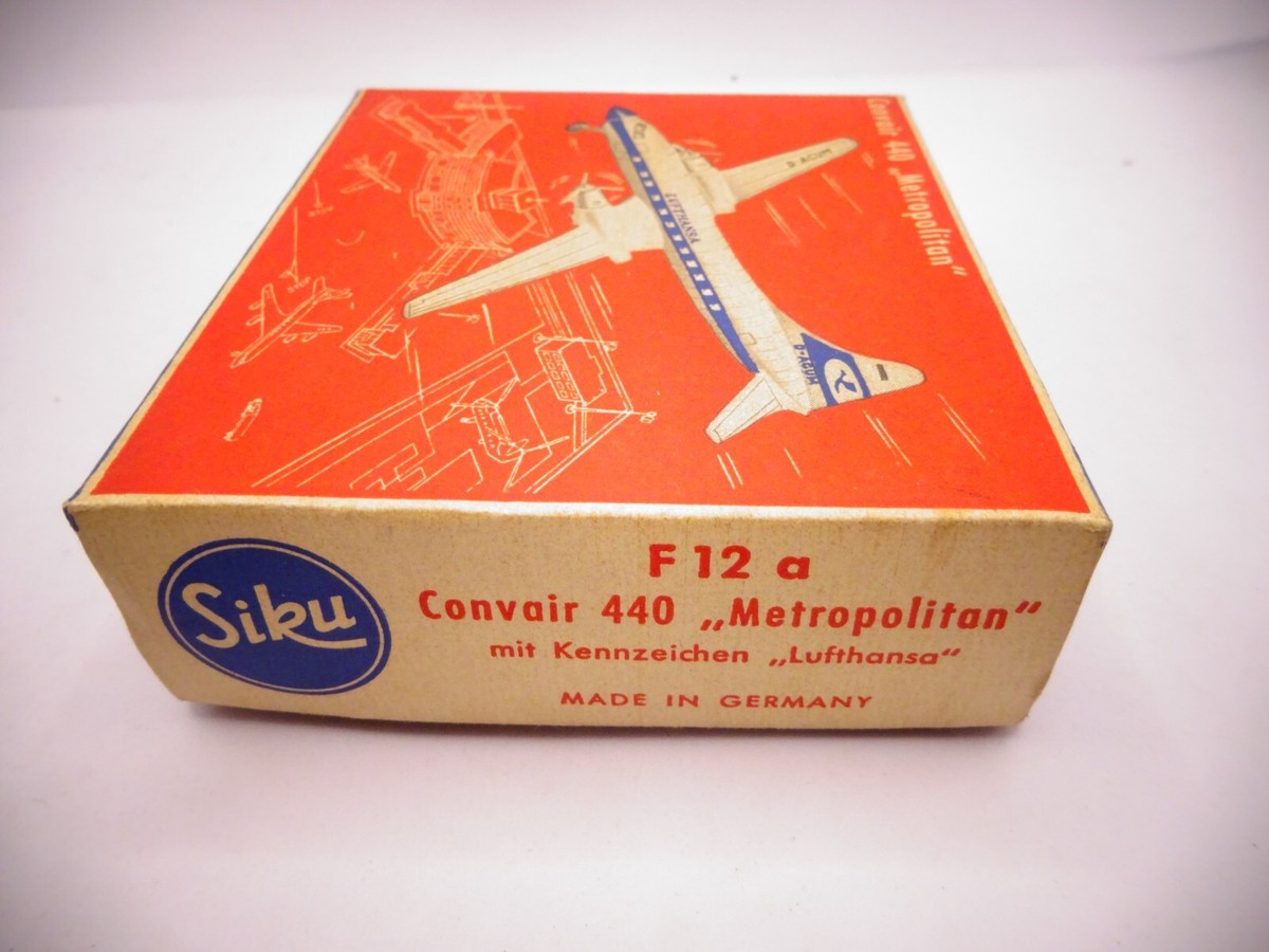 Siku Plastic: Airplane Convair 440 Metropolitan Lufthansa No