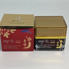 MY SU GOLD Korea Red Ginseng Aqua Wrinkle & Whitening Cream 50ml "MADE IN KOREA"