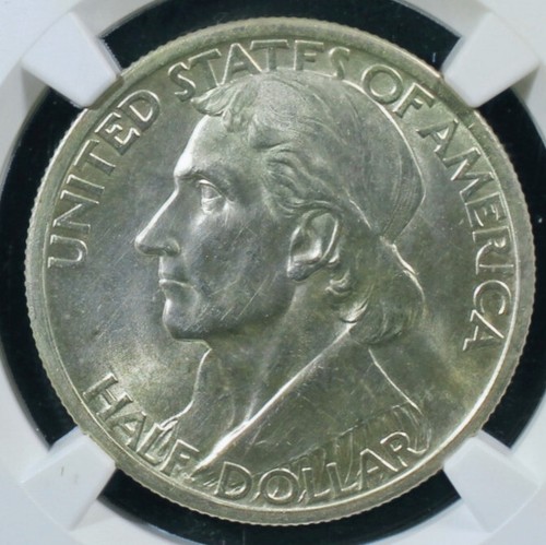 1936-S Boone Silver Commemorative Half Dollar NGC MS-63 - Mint State 63 - Picture 3 of 4
